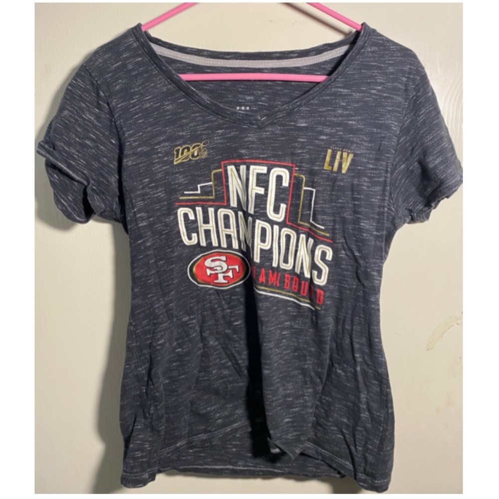 NFL NFC Champions Women's V Neck Tee